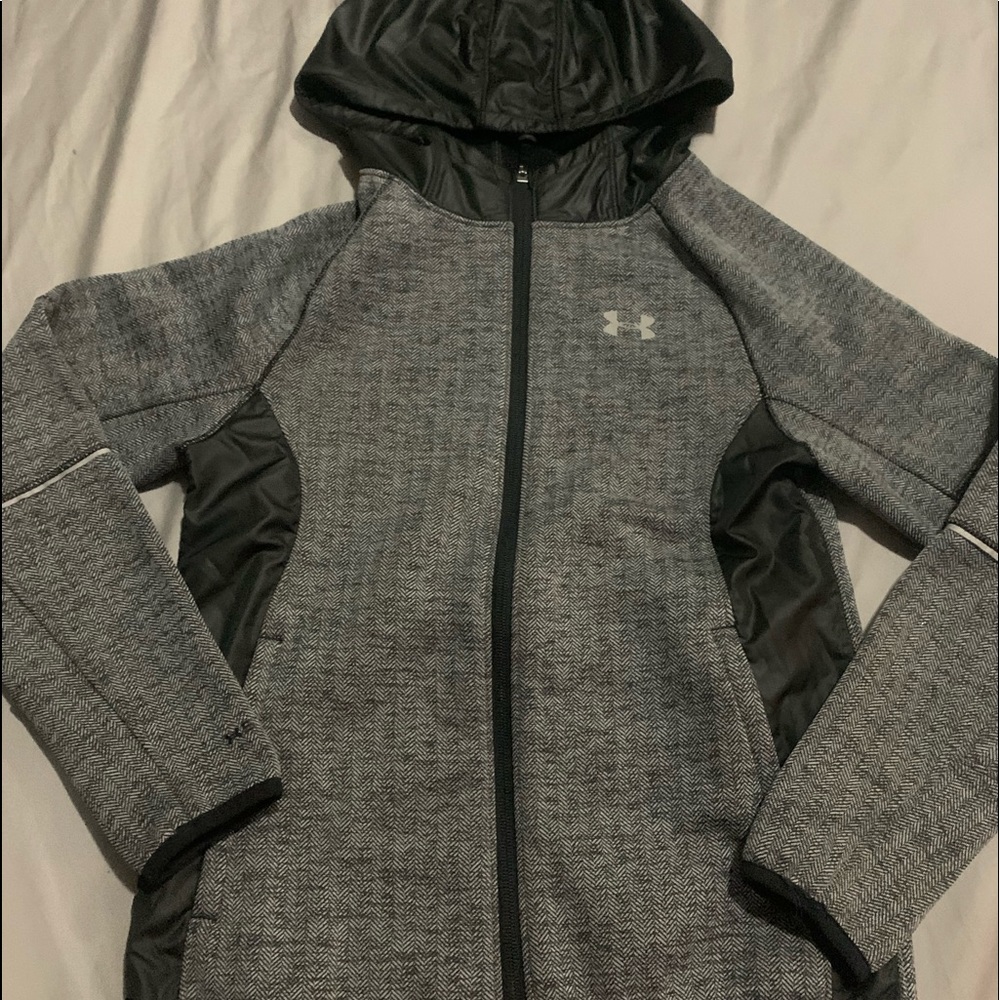 under armour windbreaker/zip up sweater